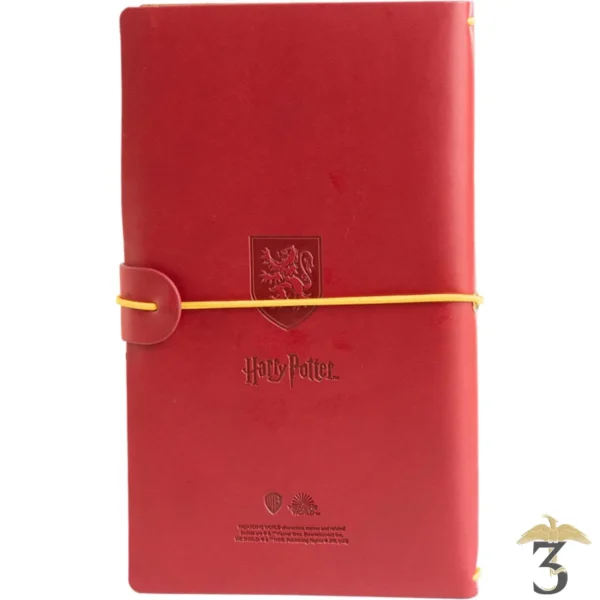 CARNET DE VOYAGE GRYFFONDOR - Les Trois Reliques, magasin Harry Potter - Photo N°2