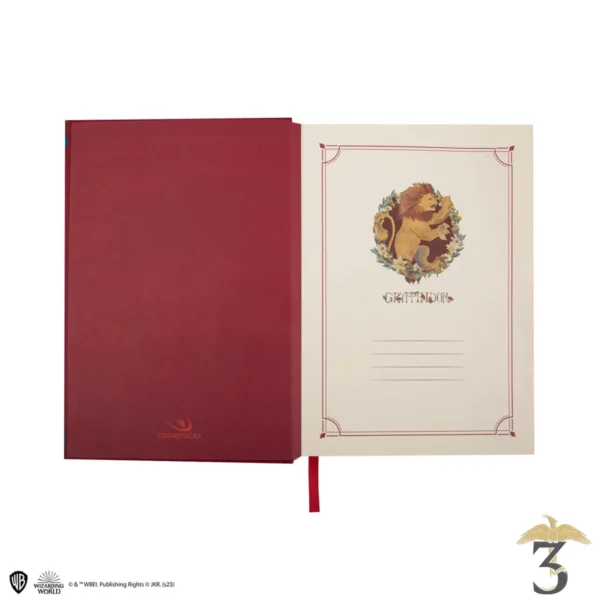 Carnet deluxe et stylo gryffondor - Les Trois Reliques, magasin Harry Potter - Photo N°3