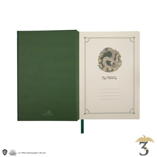 Carnet deluxe et stylo serpentard - Les Trois Reliques, magasin Harry Potter - Photo N°3