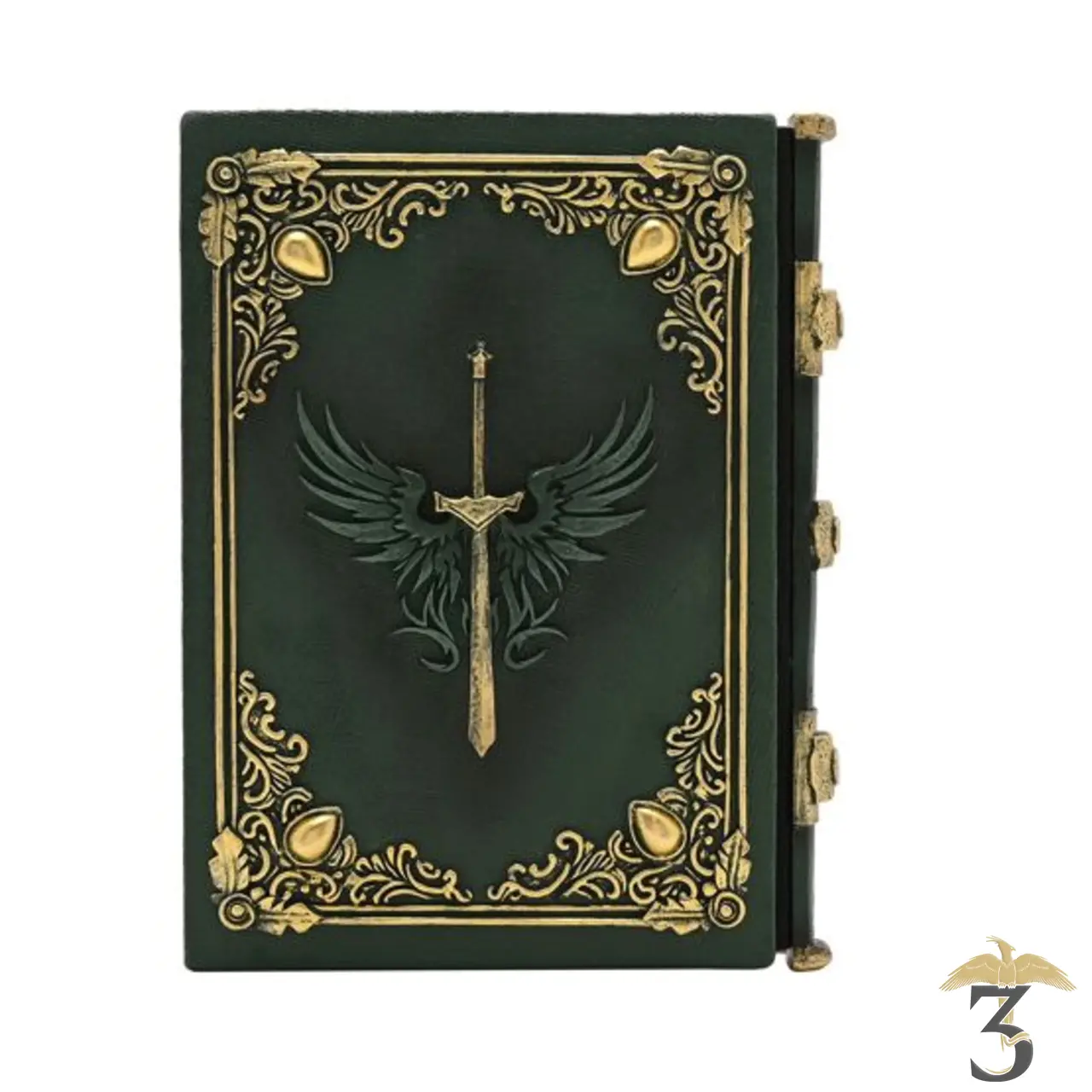 Carnet dragon vert 3d - Les Trois Reliques, magasin Harry Potter - Photo N°5