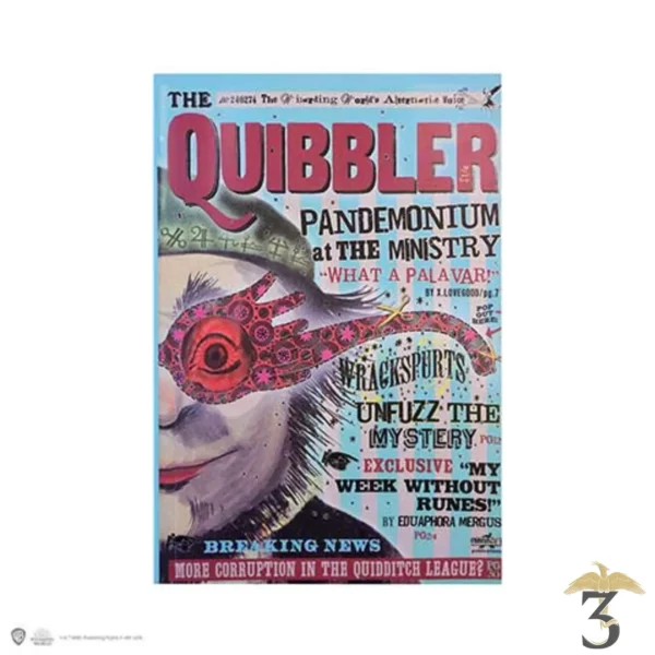 CARNET LE CHICANEUR - Les Trois Reliques, magasin Harry Potter - Photo N°1