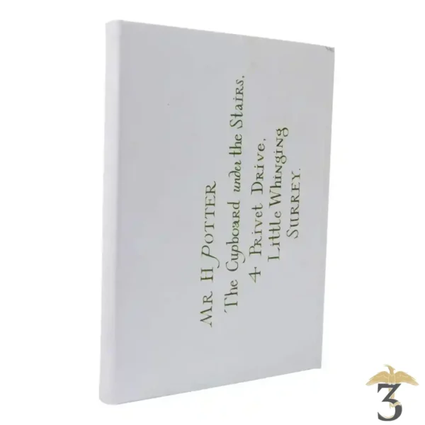 CARNET LETTRE D´ADMISSION - Les Trois Reliques, magasin Harry Potter - Photo N°1