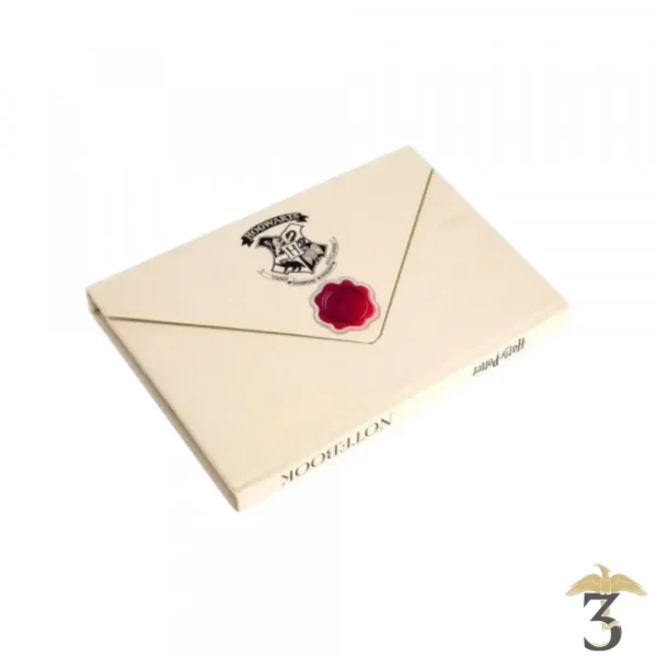 CARNET LETTRE HOGWART - Les Trois Reliques, magasin Harry Potter - Photo N°1