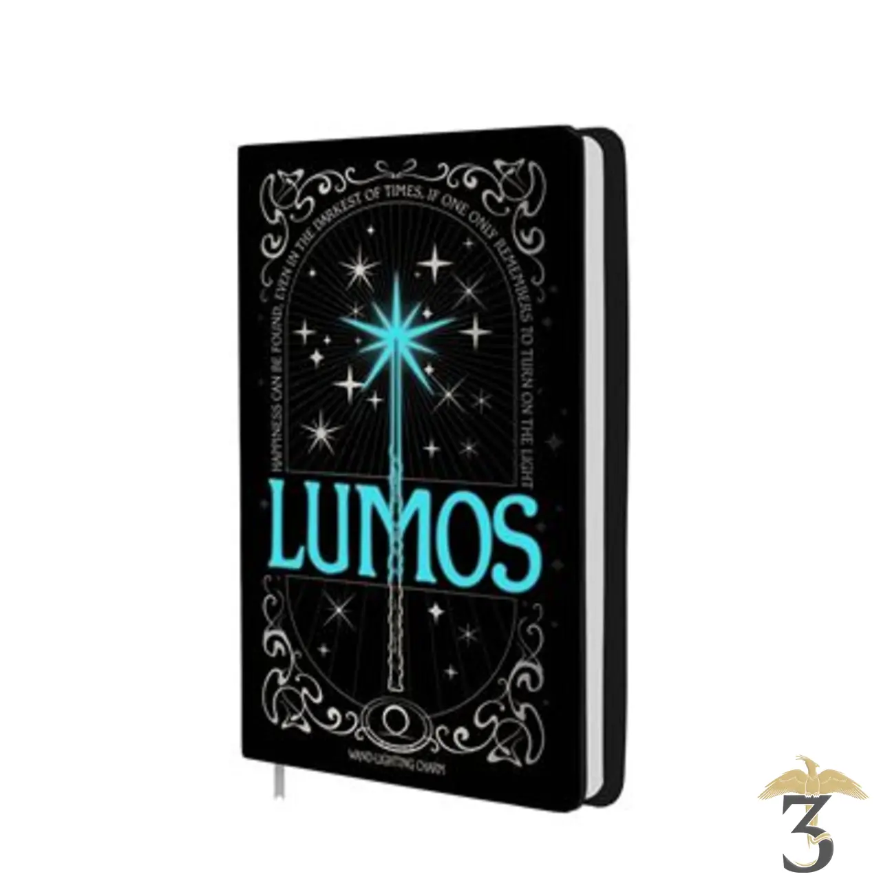 Carnet lumineux a5 harry potter lumos maxima - Les Trois Reliques, magasin Harry Potter - Photo N°3