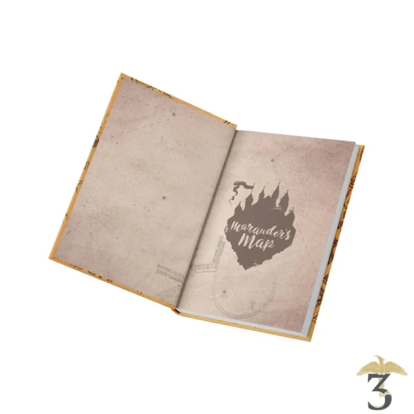 Carnet lumineux carte des maraudeur - Les Trois Reliques, magasin Harry Potter - Photo N°3
