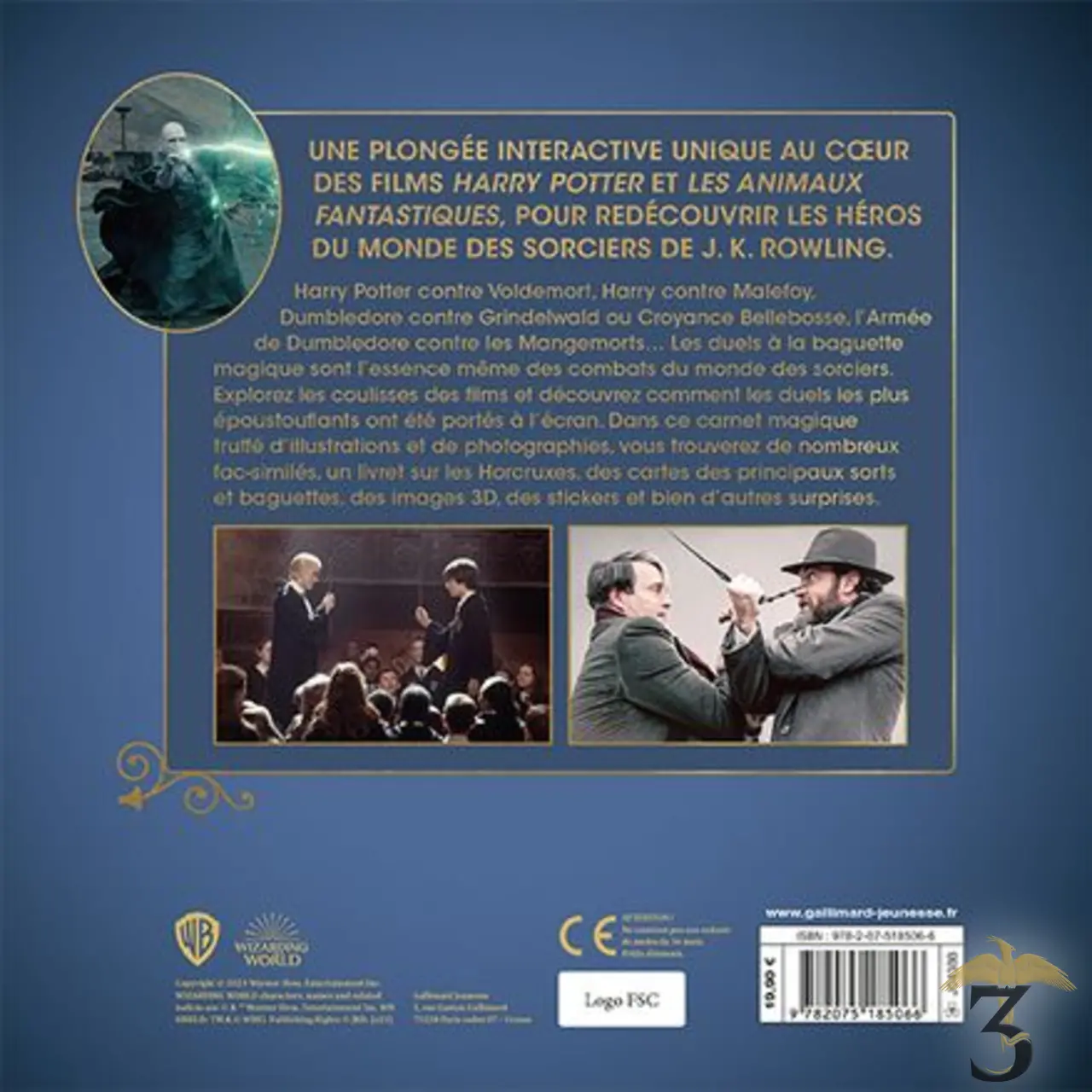 Carnet magique 9 – duels de sorciers - Les Trois Reliques, magasin Harry Potter - Photo N°2