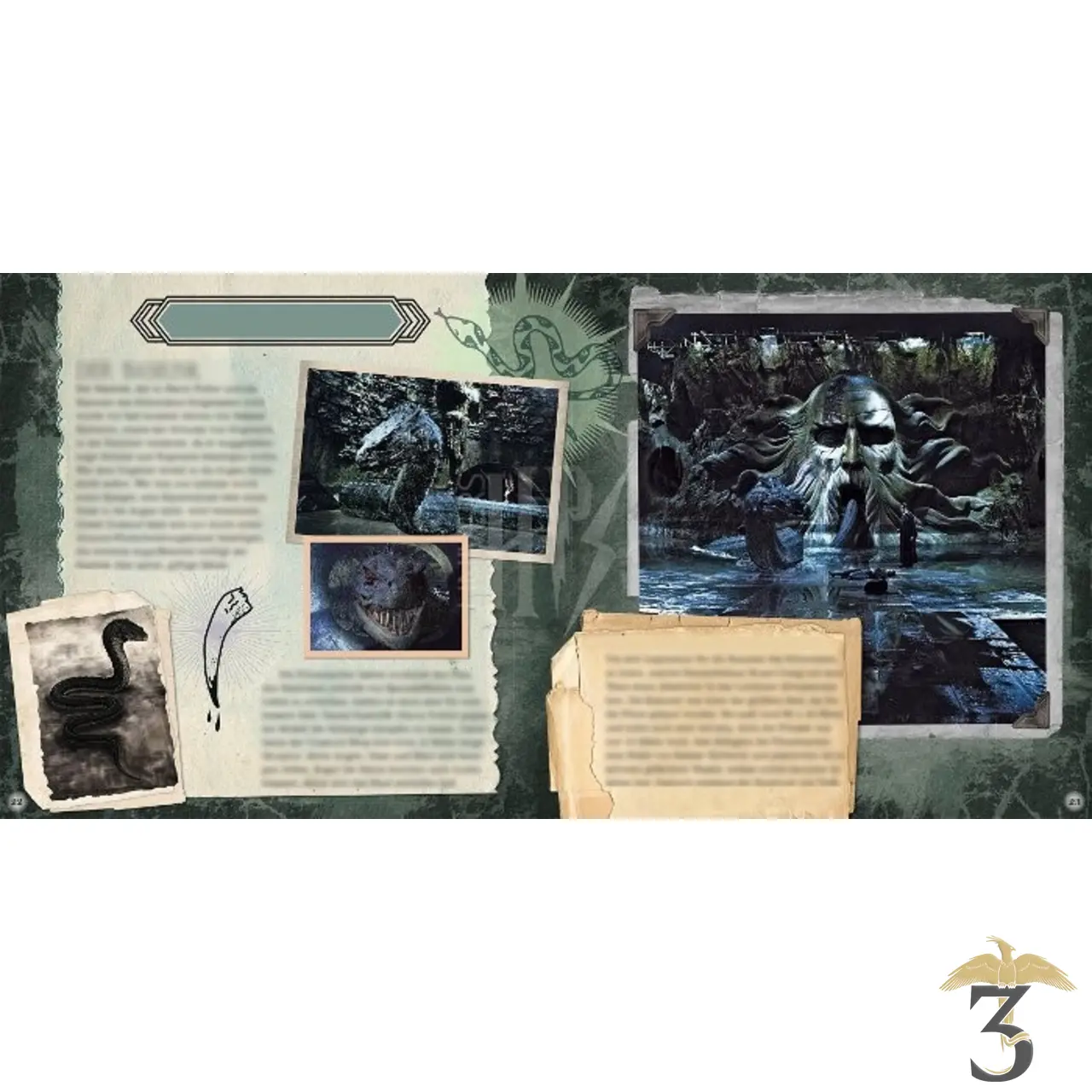 Carnet Magique - Les Forces du Mal - Les Trois Reliques, magasin Harry Potter - Photo N°2