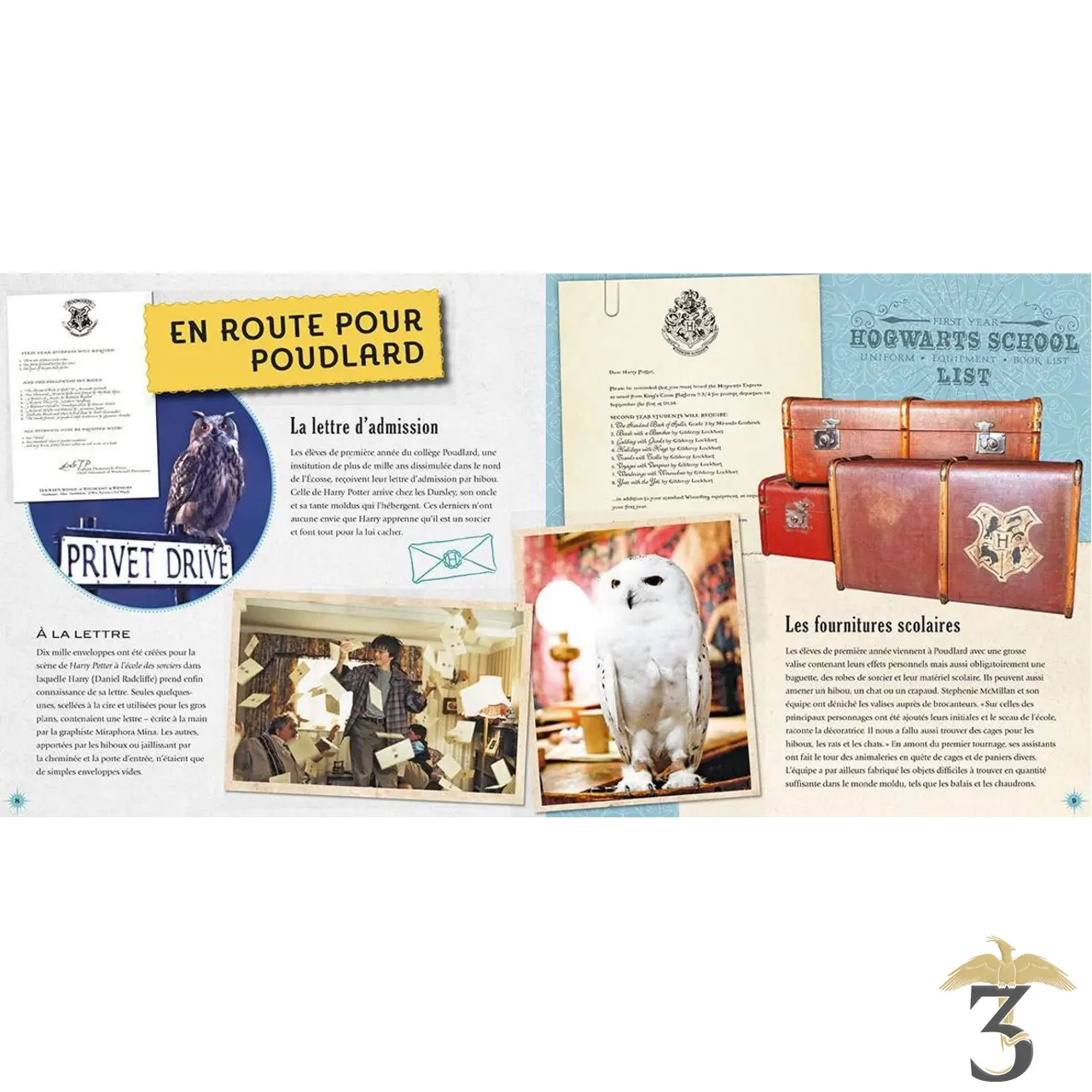 Carnet Magique - Poudlard - Les Trois Reliques, magasin Harry Potter - Photo N°2