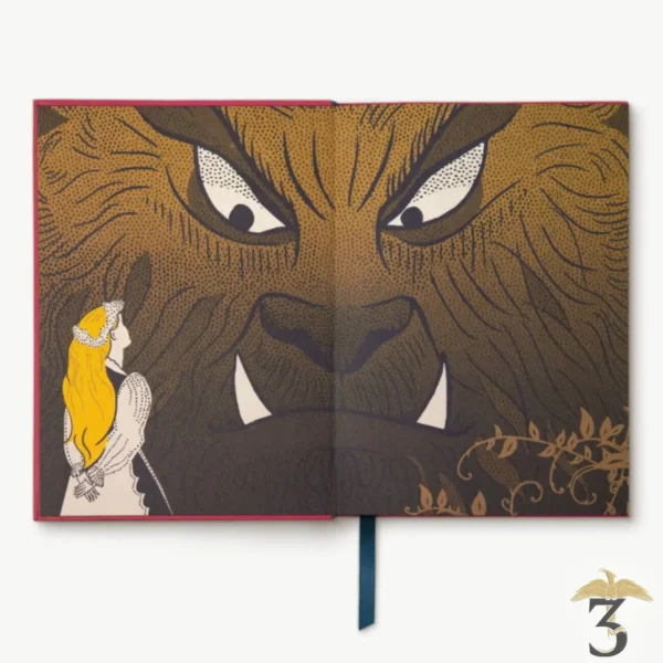 Carnet minalima couverture la belle et la bête - Les Trois Reliques, magasin Harry Potter - Photo N°3