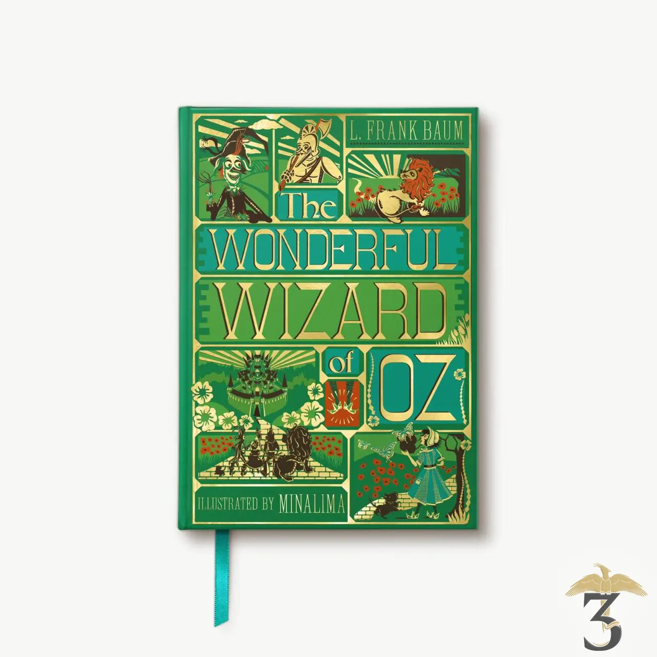 Carnet minalima couverture le magicien d´oz - Les Trois Reliques, magasin Harry Potter - Photo N°1