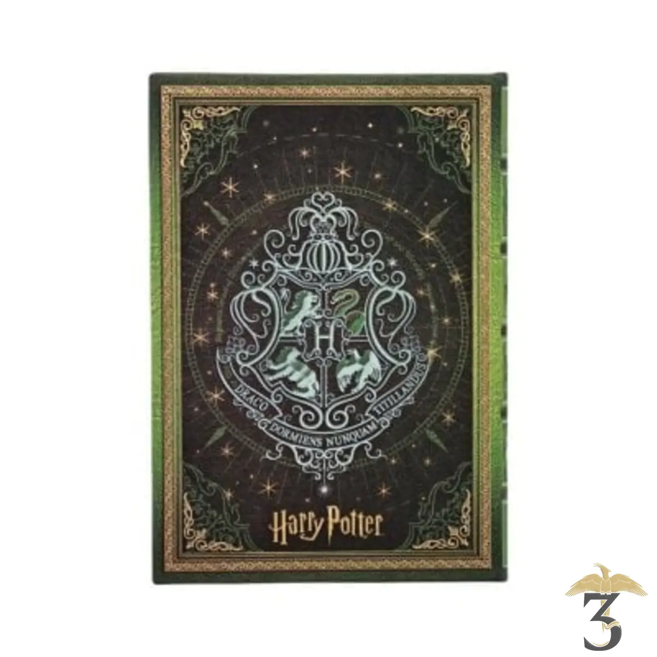Carnet paperblanks harry potter serpentard – midi ligné - Les Trois Reliques, magasin Harry Potter - Photo N°2