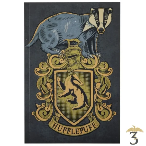 CARNET POUFSOUFFLE 120 PAGES - Les Trois Reliques, magasin Harry Potter - Photo N°1