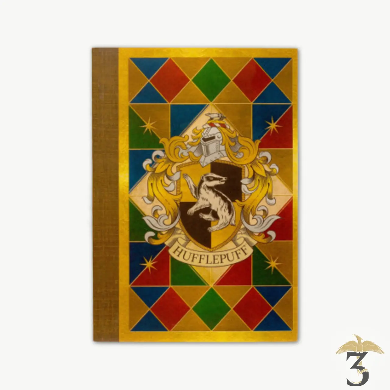 Carnet poufsouffle minalima - Les Trois Reliques, magasin Harry Potter - Photo N°1