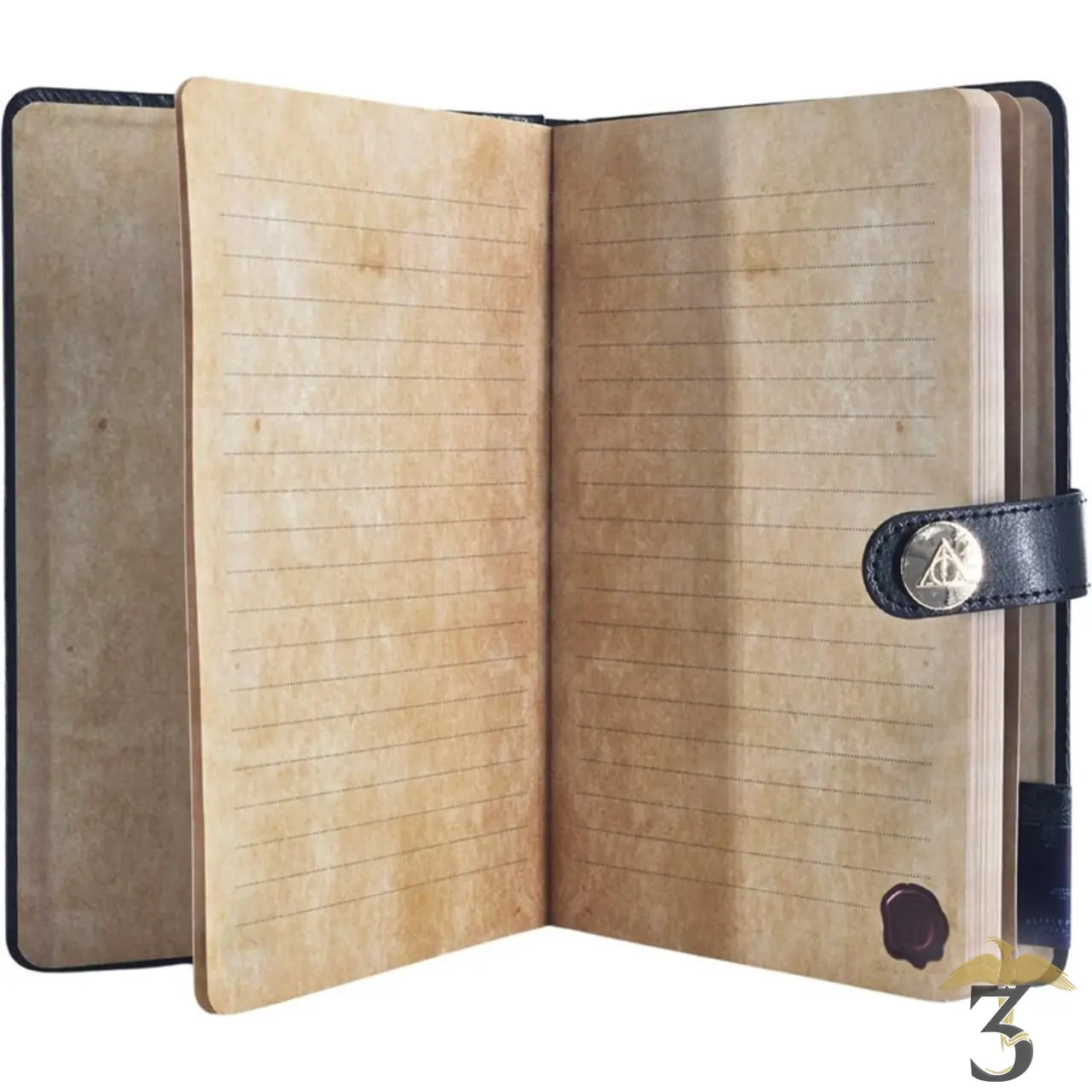Carnet premium à fermoir poudlard - Les Trois Reliques, magasin Harry Potter - Photo N°2