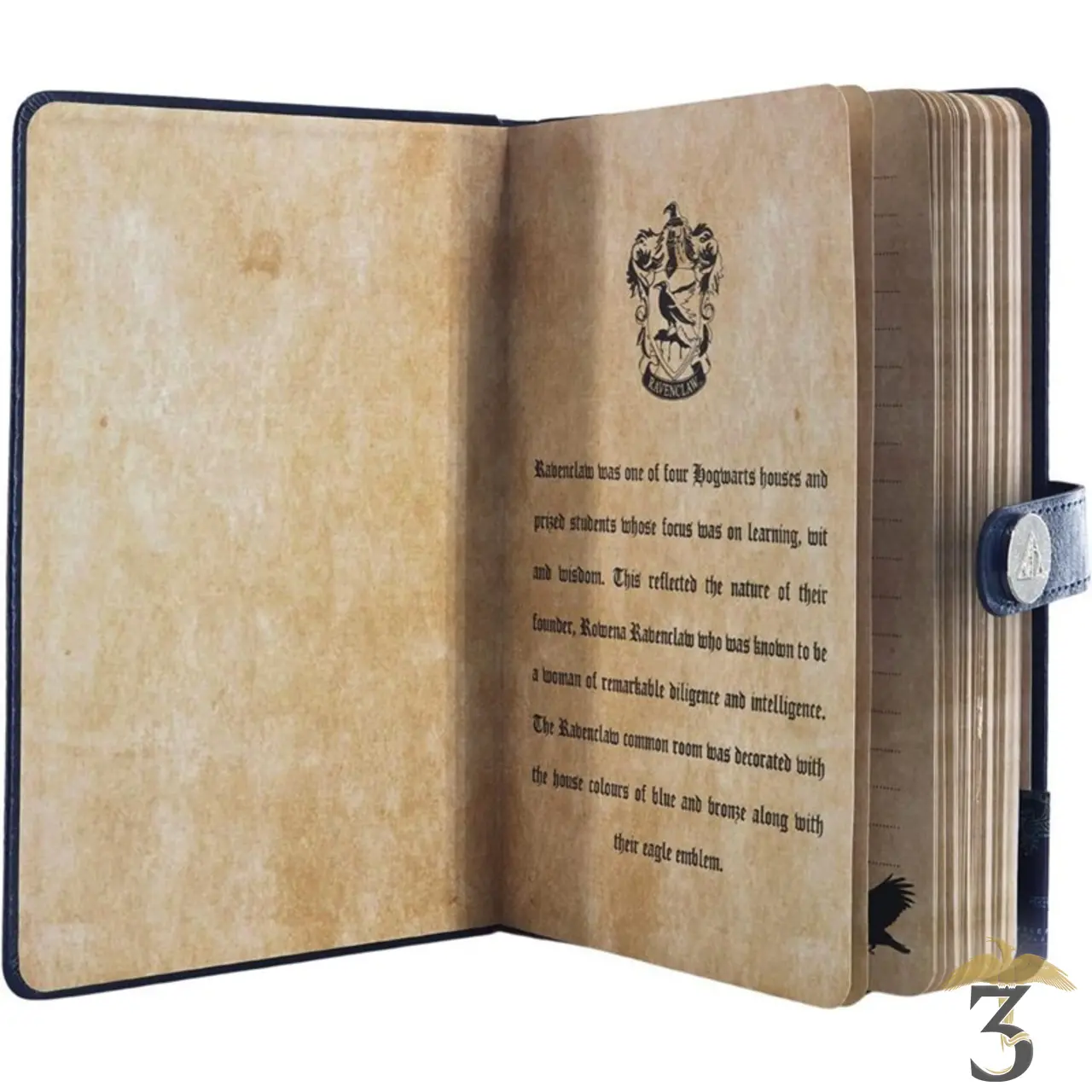 Carnet premium à fermoir serdaigle - Les Trois Reliques, magasin Harry Potter - Photo N°4