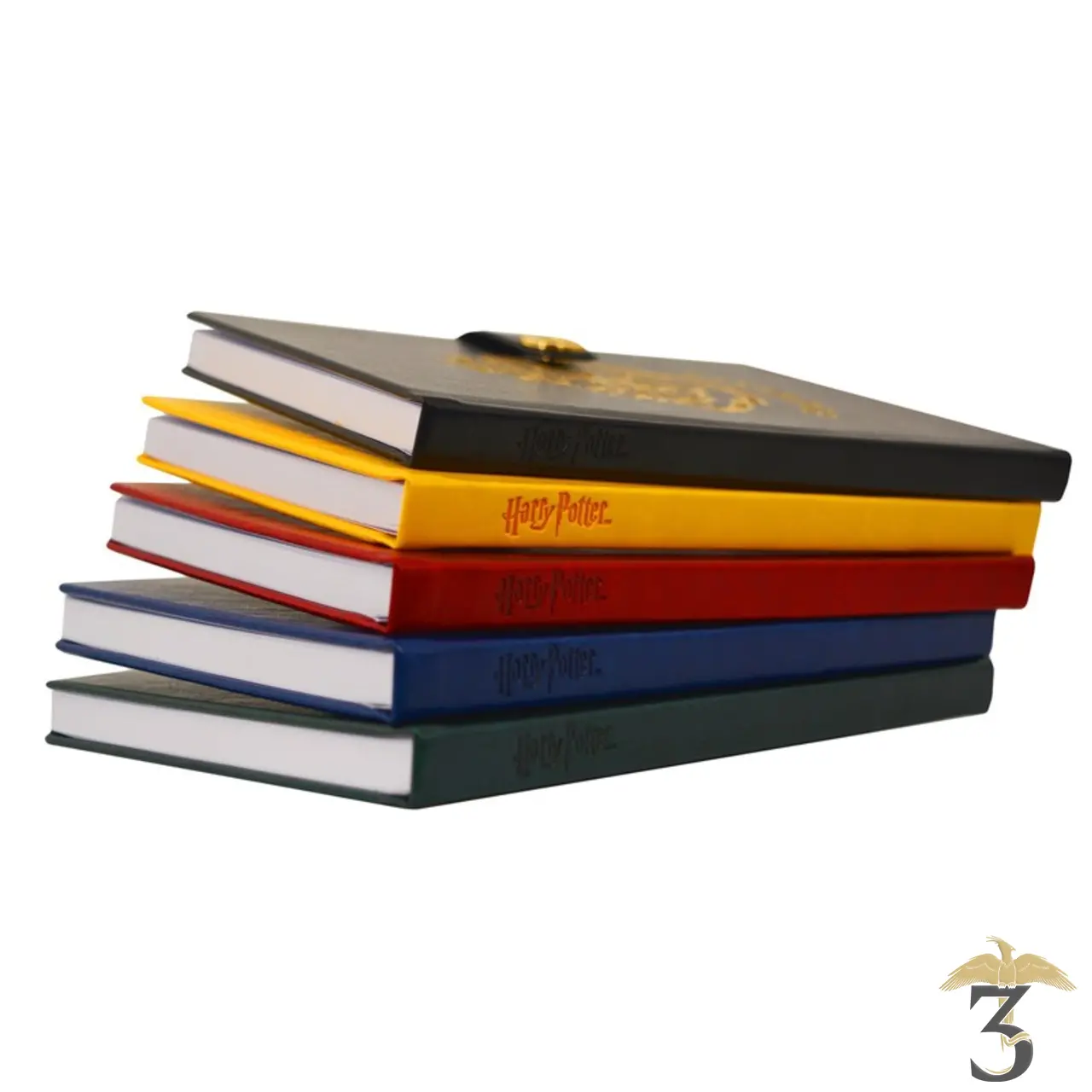 Carnet premium à fermoir serpentard - Les Trois Reliques, magasin Harry Potter - Photo N°5