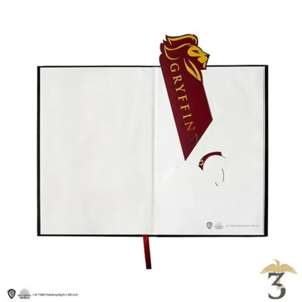 Carnet rigide et marque-page Gryffondor - Harry Potter - Les Trois Reliques, magasin Harry Potter - Photo N°2