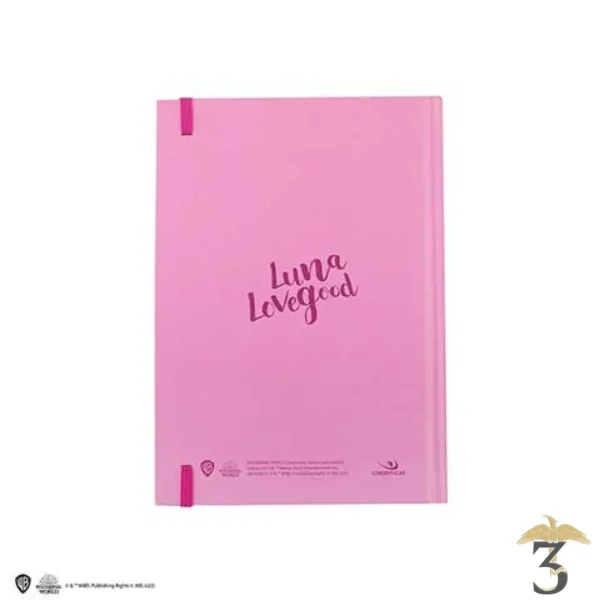 Carnet rigide et marque-page Luna Lovegood - Harry Potter - Les Trois Reliques, magasin Harry Potter - Photo N°4