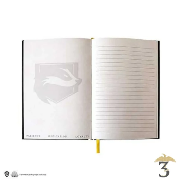 Carnet rigide et marque-page Poufsouffle - Harry Potter - Les Trois Reliques, magasin Harry Potter - Photo N°3