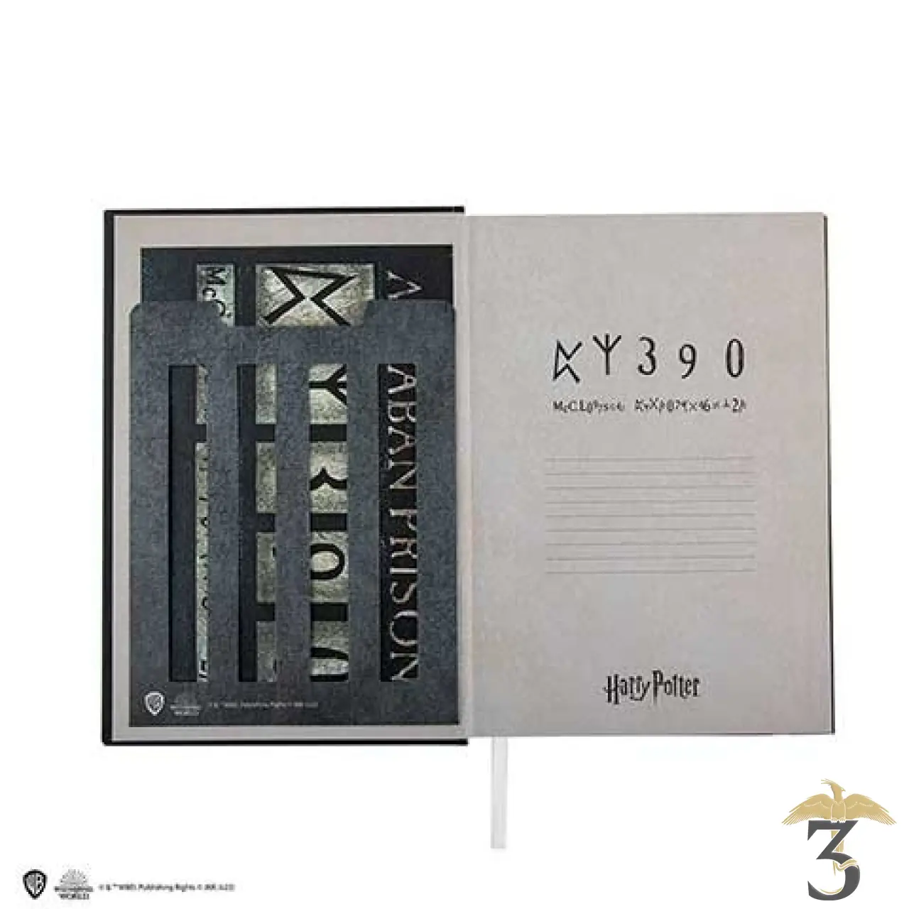 Carnet rigide et marque-page Sirius Black Azkaban - Harry Potter - Les Trois Reliques, magasin Harry Potter - Photo N°4