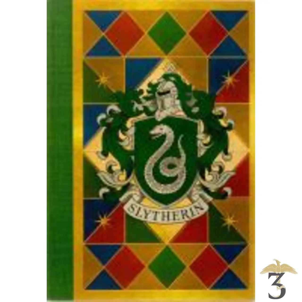 Carnet serpentard minalima - Les Trois Reliques, magasin Harry Potter - Photo N°1