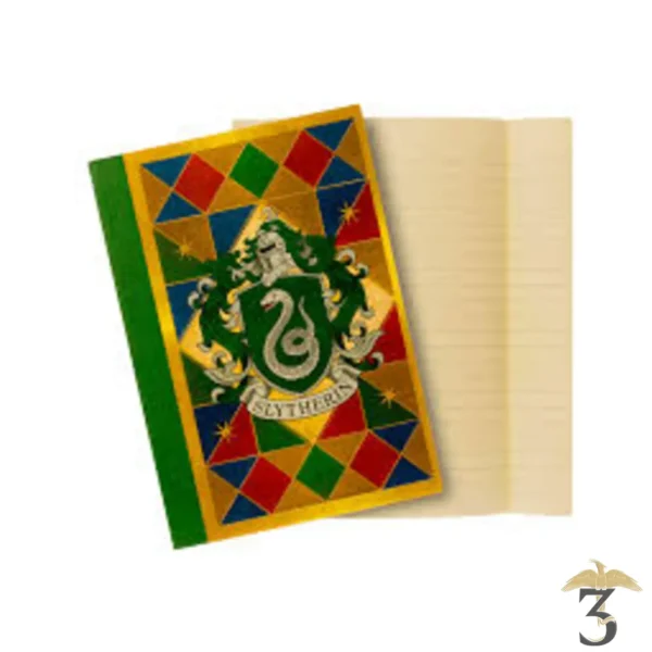 Carnet serpentard minalima - Les Trois Reliques, magasin Harry Potter - Photo N°2