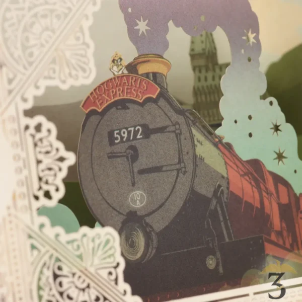 Carte 3d – billet poudlard express – minalima - Les Trois Reliques, magasin Harry Potter - Photo N°3