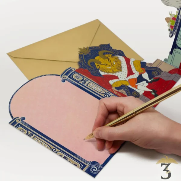 Carte 3d la belle et la bête minalima - Les Trois Reliques, magasin Harry Potter - Photo N°4