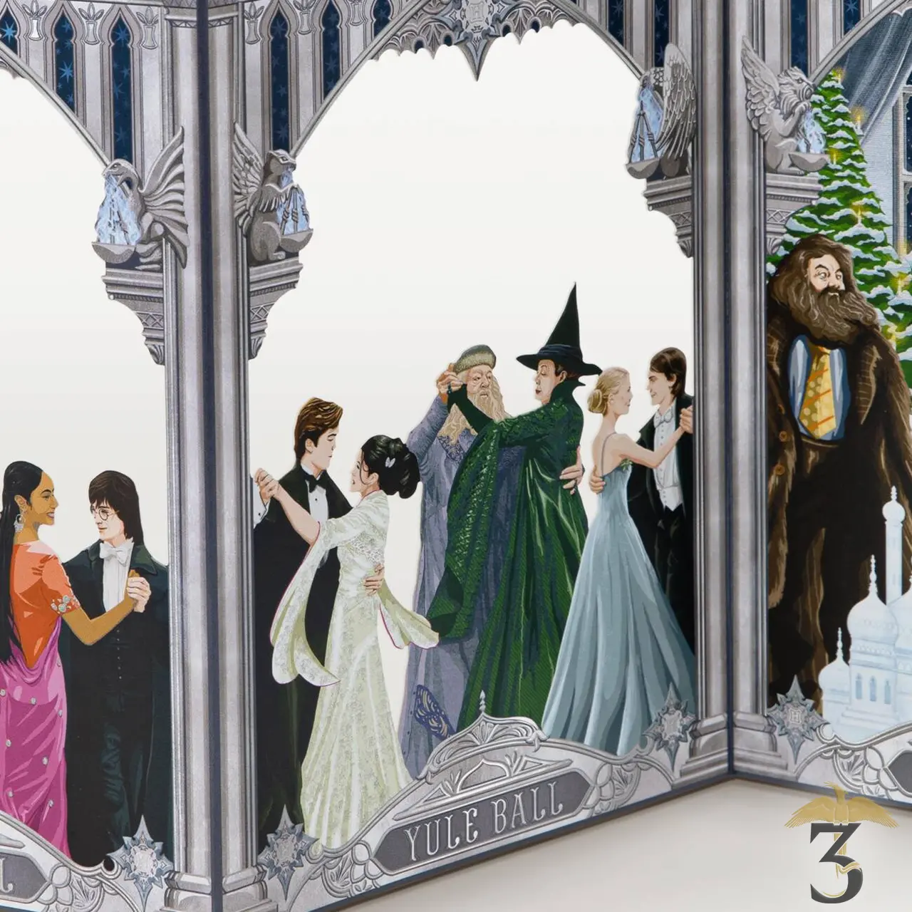 Carte 3d la valise des champions – minalima - Les Trois Reliques, magasin Harry Potter - Photo N°2