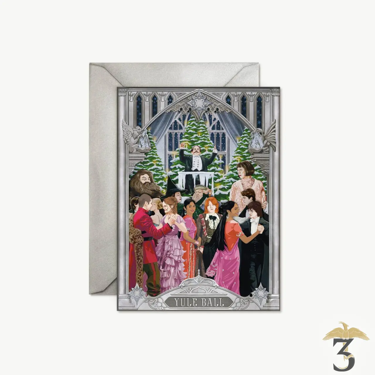 Carte 3d la valise des champions – minalima - Les Trois Reliques, magasin Harry Potter - Photo N°3