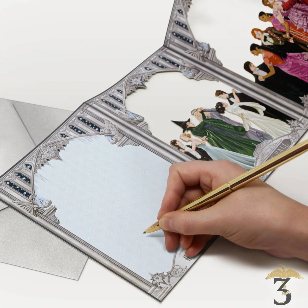 Carte 3d la valise des champions – minalima - Les Trois Reliques, magasin Harry Potter - Photo N°5