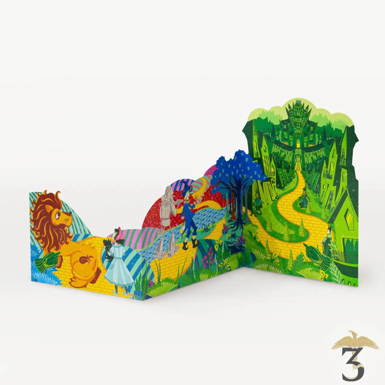 Carte 3d le magicien d’oz minalima - Les Trois Reliques, magasin Harry Potter - Photo N°1