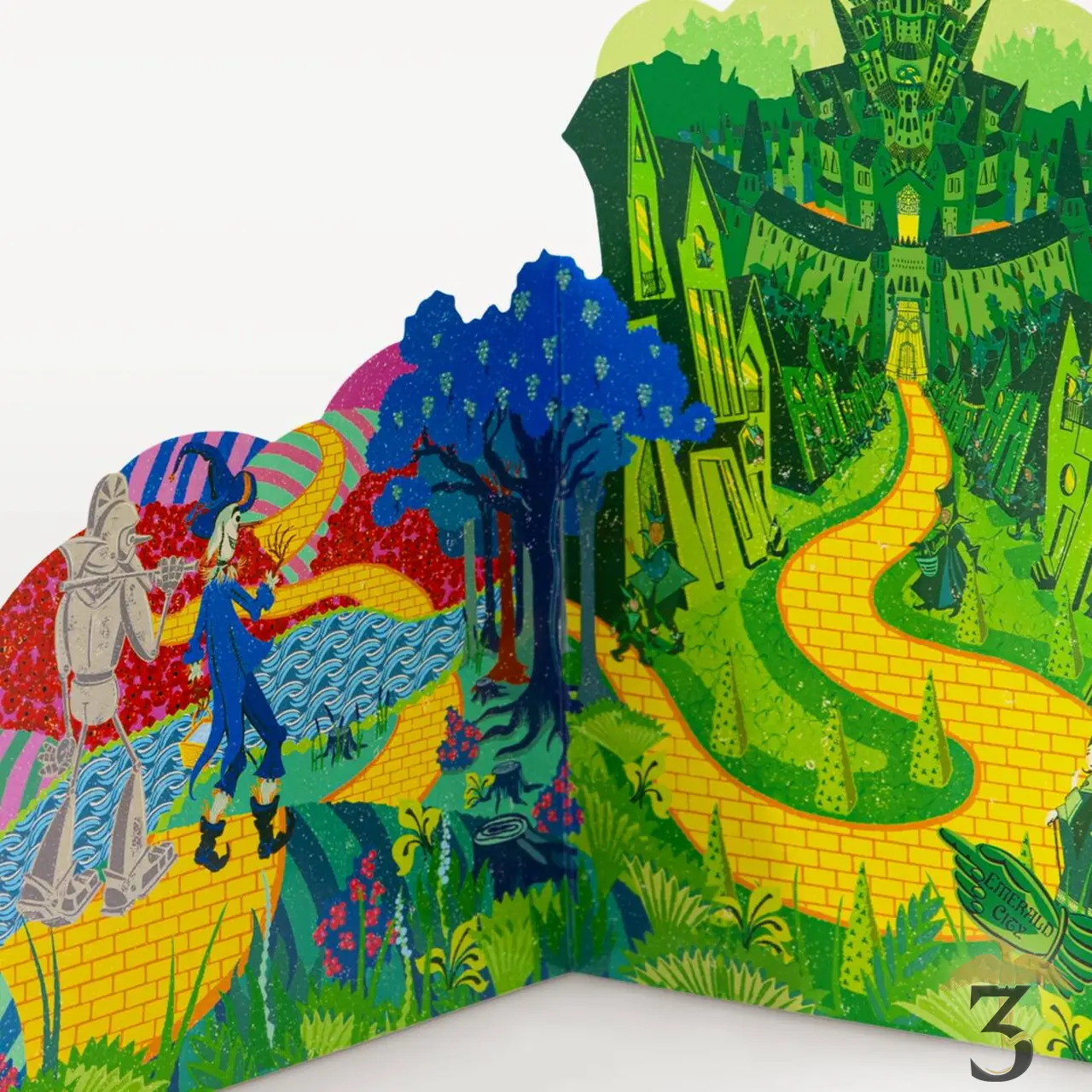 Carte 3d le magicien d’oz minalima - Les Trois Reliques, magasin Harry Potter - Photo N°2