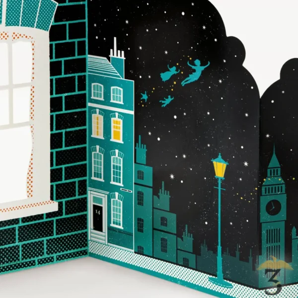 Carte 3d peter pan minalima - Les Trois Reliques, magasin Harry Potter - Photo N°2