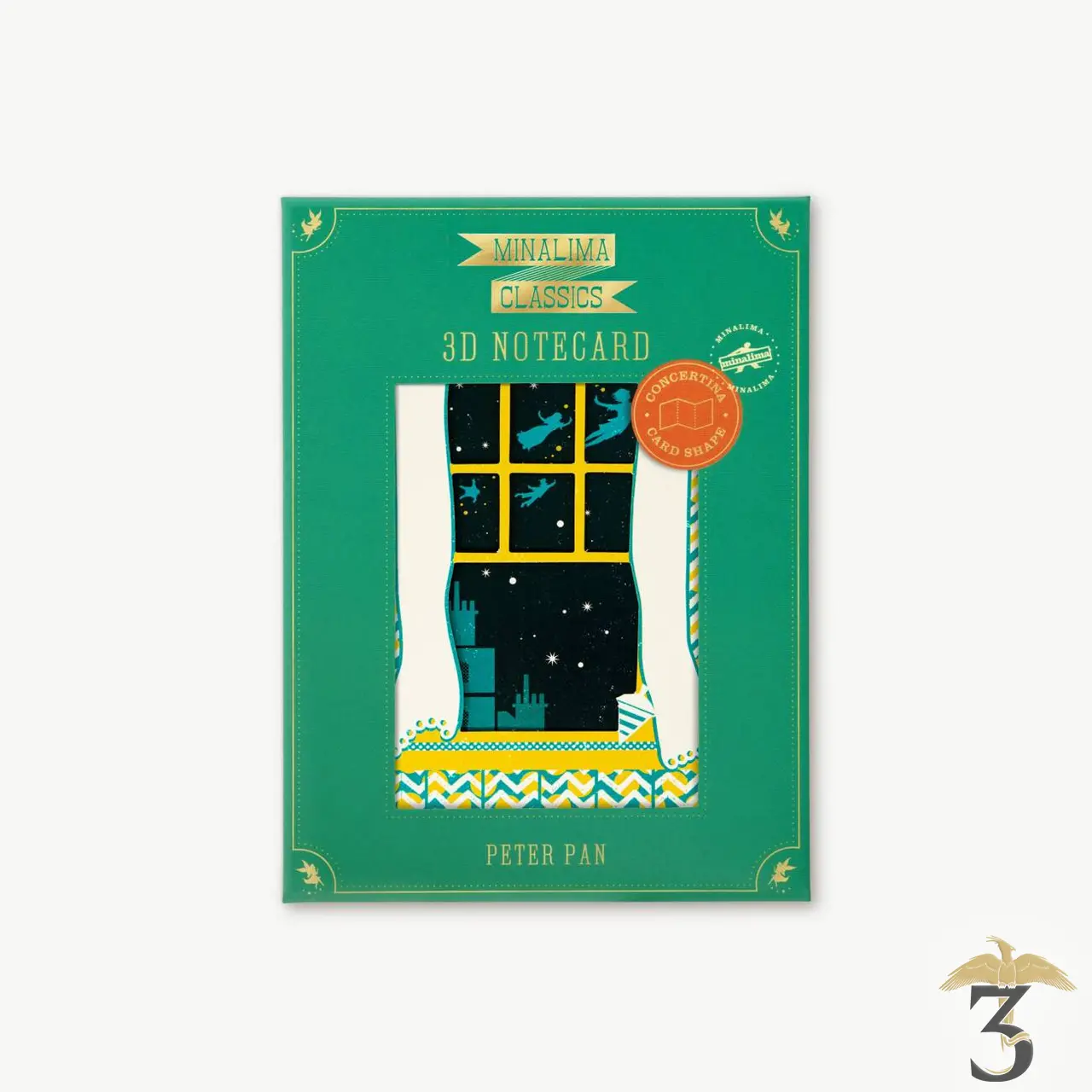 Carte 3d peter pan minalima - Les Trois Reliques, magasin Harry Potter - Photo N°5