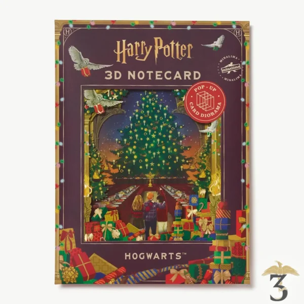 Carte de voeux 3d : un noël magique – minalima – harry potter - Les Trois Reliques, magasin Harry Potter - Photo N°5