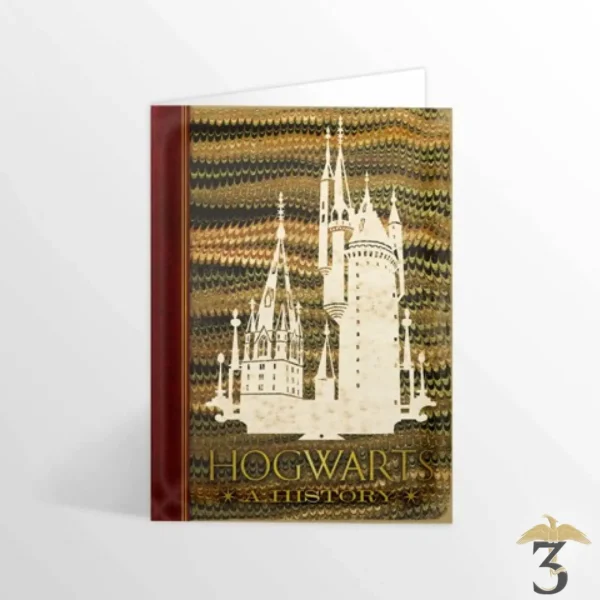 Carte de voeux - Histoire de Poudlard - Les Trois Reliques, magasin Harry Potter - Photo N°1