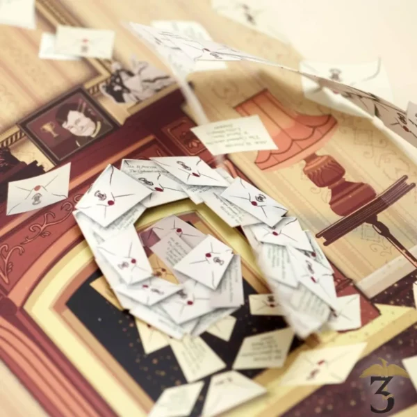 Carte de voeux lettre acceptation harry potter – minalima – 25 ans de magie - Les Trois Reliques, magasin Harry Potter - Photo N°5