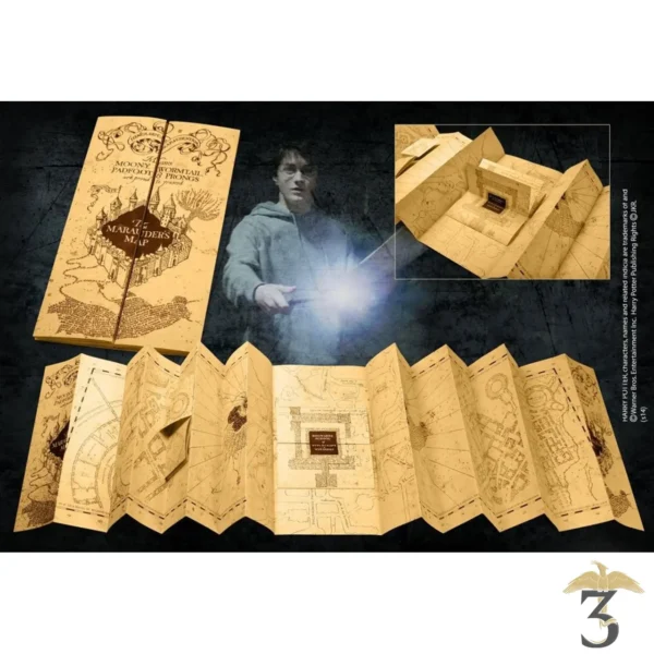 Carte du Maraudeur - Noble Collection - Harry Potter - Les Trois Reliques, magasin Harry Potter - Photo N°2