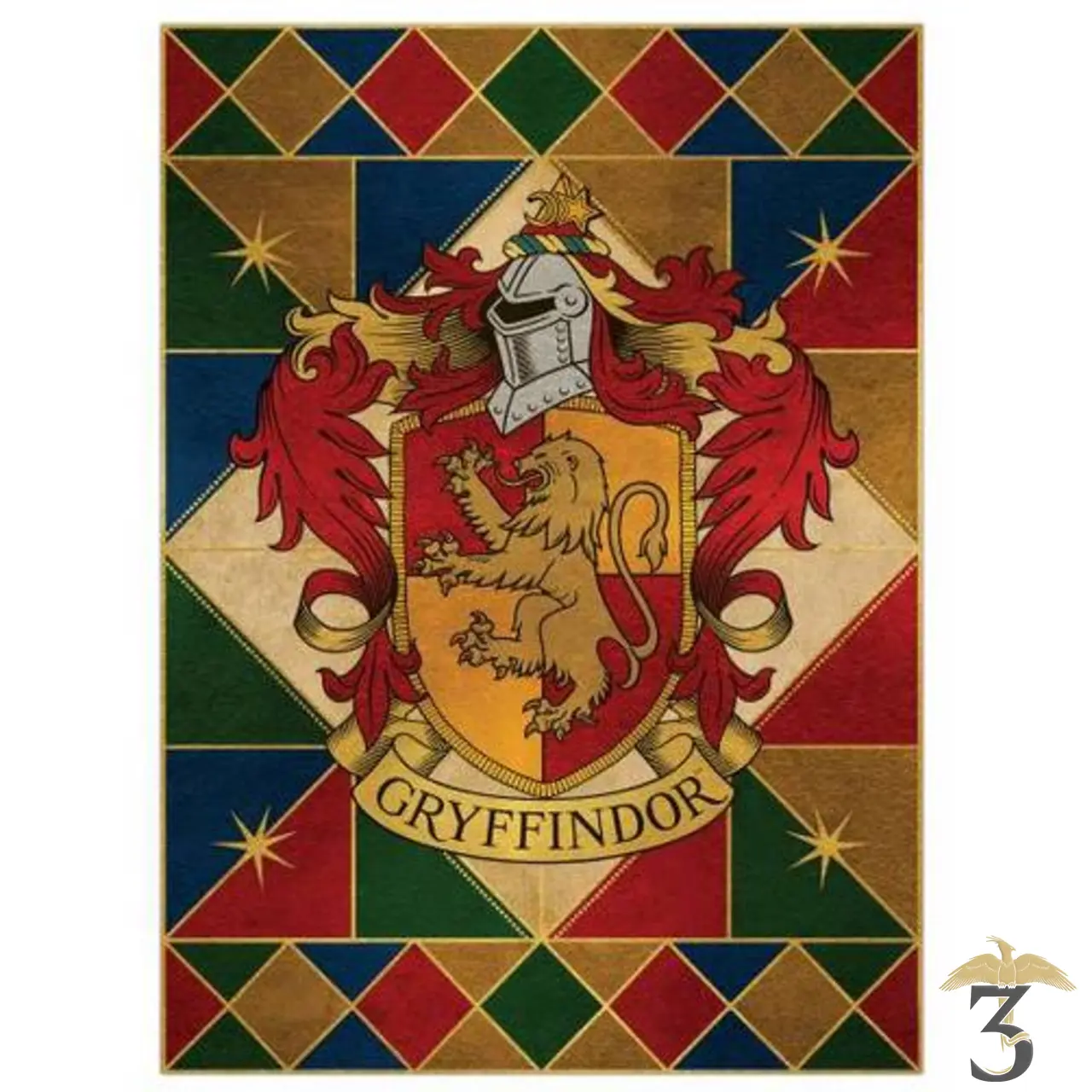CARTE GRYFFONDOR CREST MINALIMA - Les Trois Reliques, magasin Harry Potter - Photo N°3
