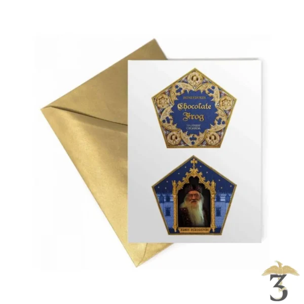 CARTE LENTICULAIRE CHOCOLATE FROG - Les Trois Reliques, magasin Harry Potter - Photo N°2