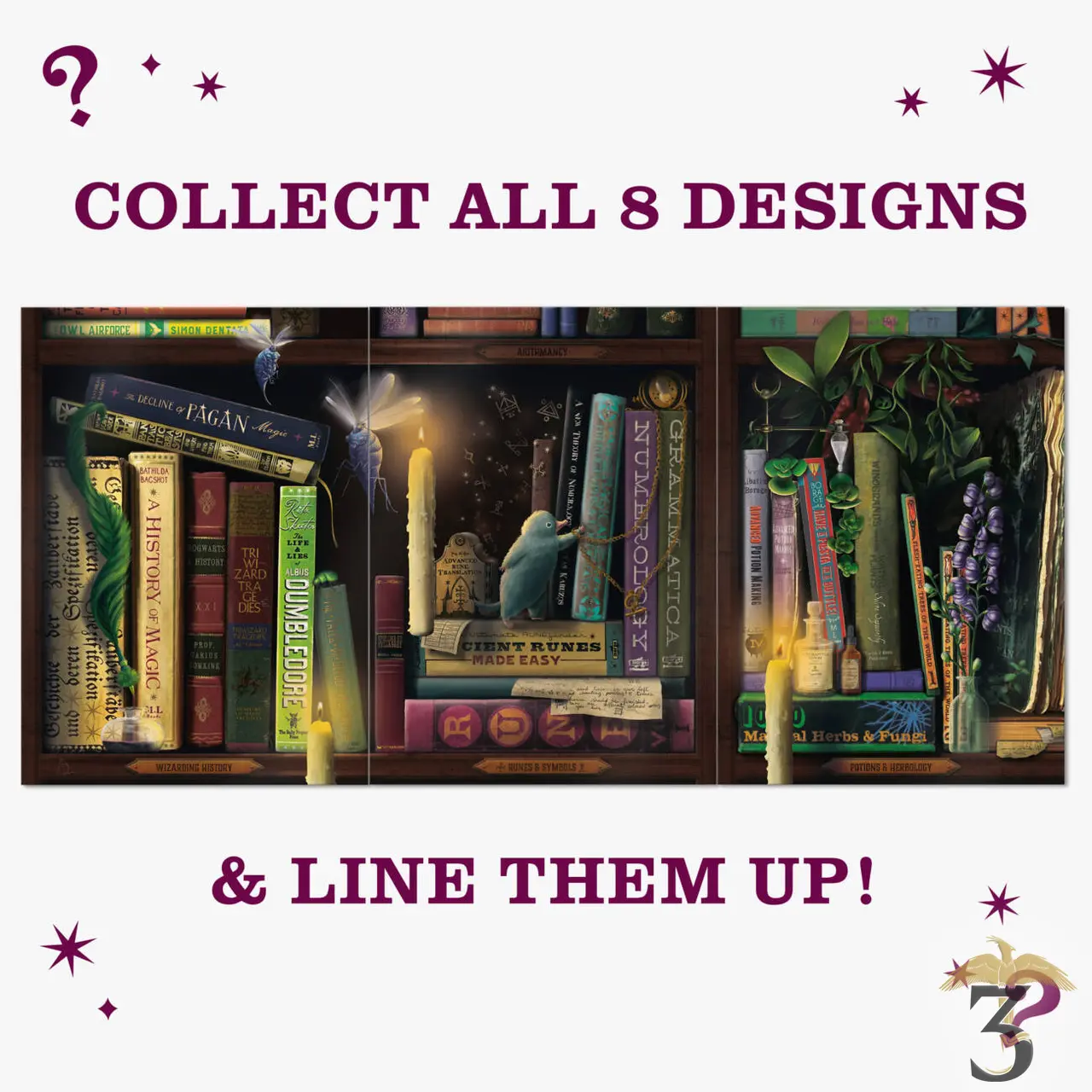 Carte postale mystère série 3 – minalima - Les Trois Reliques, magasin Harry Potter - Photo N°6