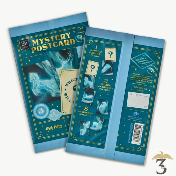 Carte postale mystère serie 4 – minalima - Les Trois Reliques, magasin Harry Potter - Photo N°2