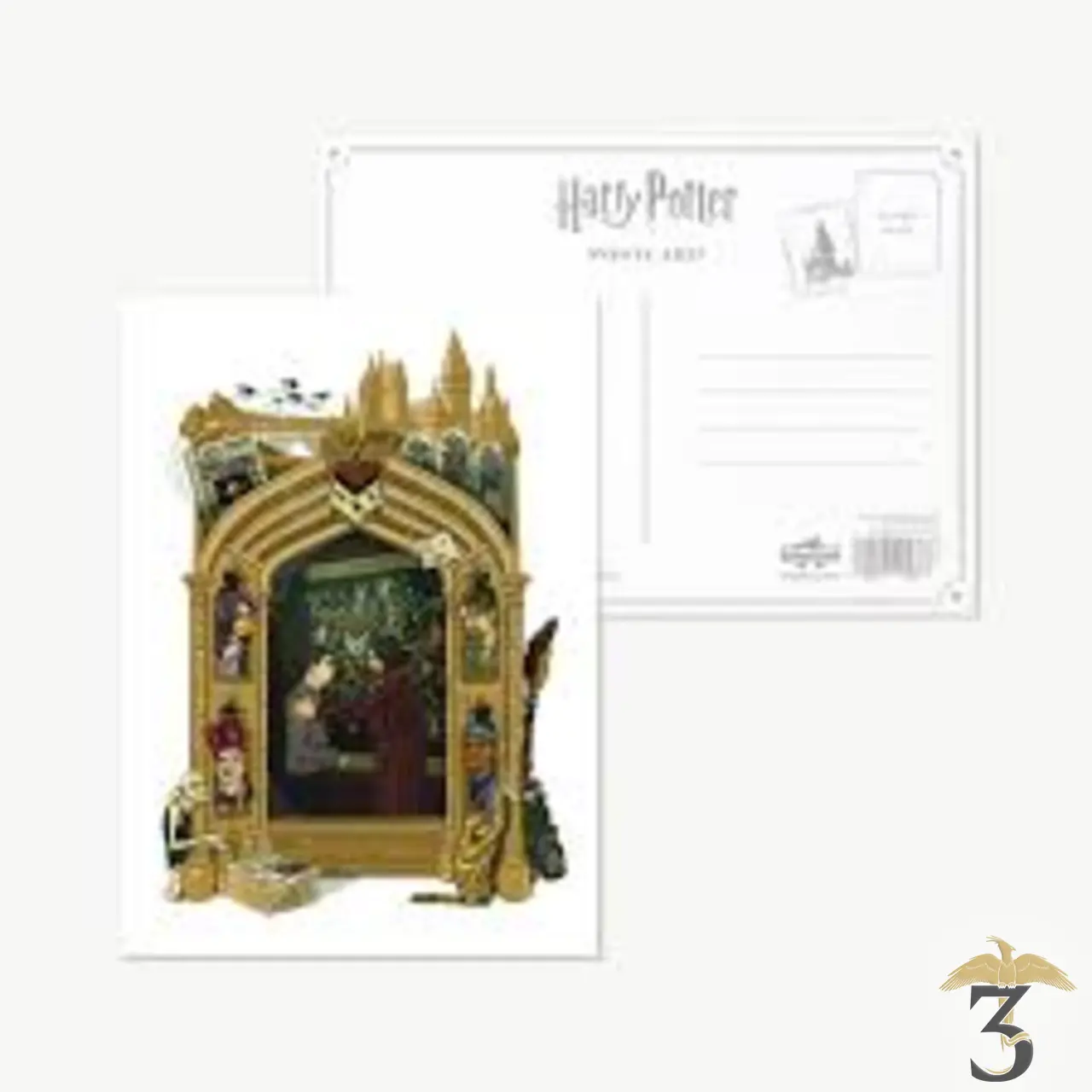 Carte postale ´´we´ve all got both light and dark inside us´´ – minalima - Les Trois Reliques, magasin Harry Potter - Photo N°1