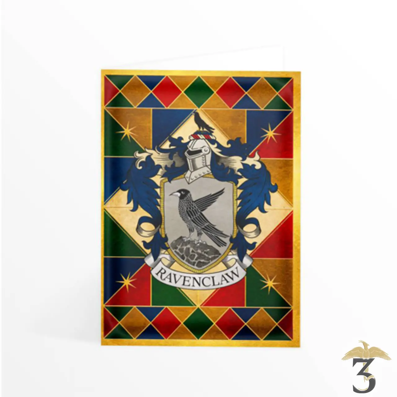 CARTE SERDAIGLE CREST MINALIMA - Les Trois Reliques, magasin Harry Potter - Photo N°1