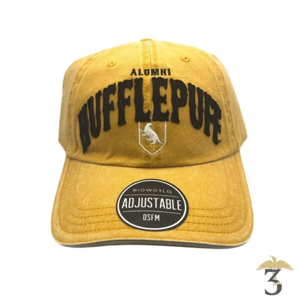 CASQUETTE ALUMNI POUFSOUFFLE - Les Trois Reliques, magasin Harry Potter - Photo N°1