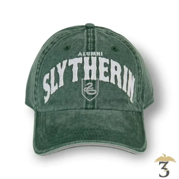 CASQUETTE ALUMNI SERPENTARD - Les Trois Reliques, magasin Harry Potter - Photo N°1