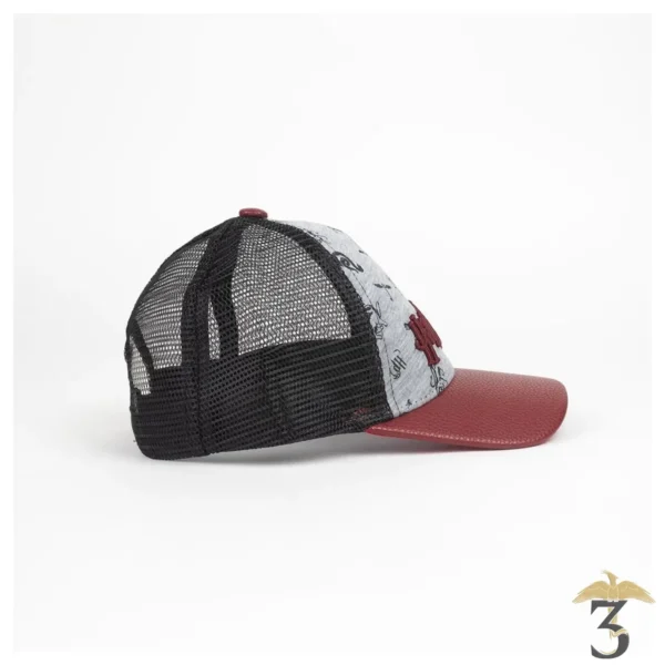 CASQUETTE KIDS GRIS / BORDEAU - Les Trois Reliques, magasin Harry Potter - Photo N°4