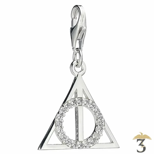 CHARM A CLIP RELIQUE DE LA MORT AVEC CRISTAUX - Les Trois Reliques, magasin Harry Potter - Photo N°2