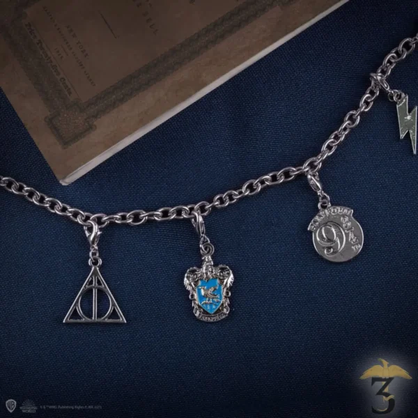 Harry Potter - Collier Médaillon - 3 Charms
